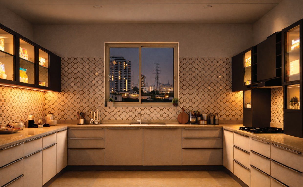 Interior finishes inside a Blue Vista residence