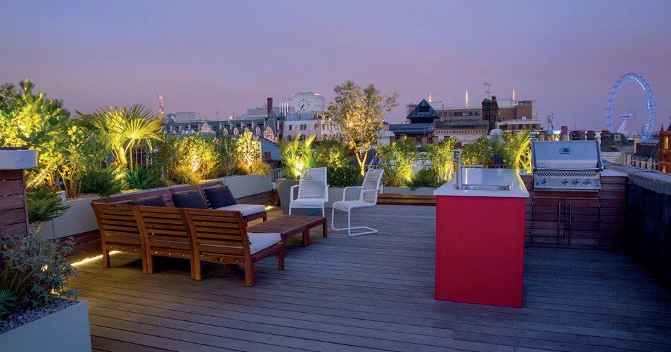 Rooftop lounge at Springfield, Nerul
