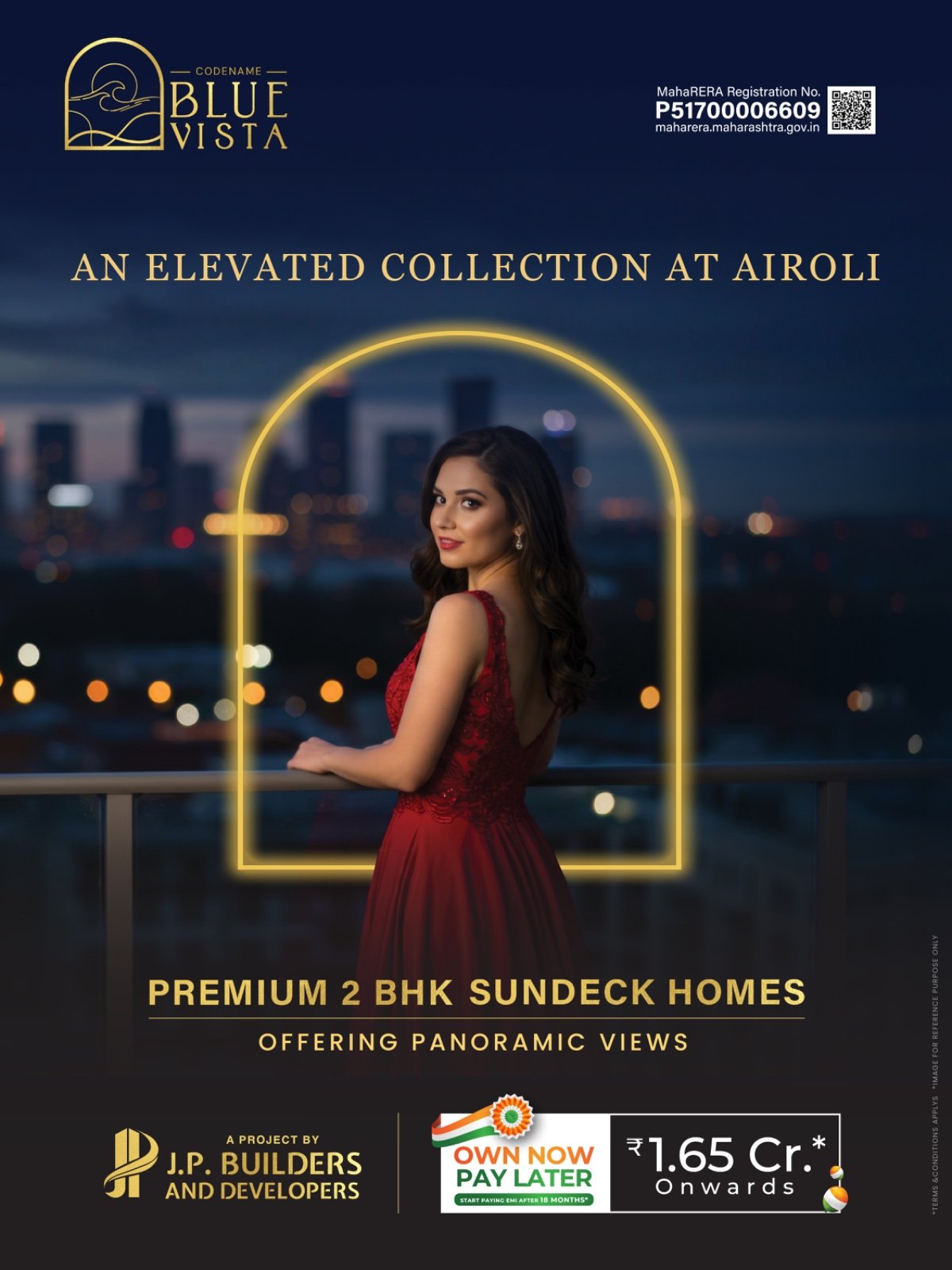 Blue Vista campaign — An elevated collection at Airoli